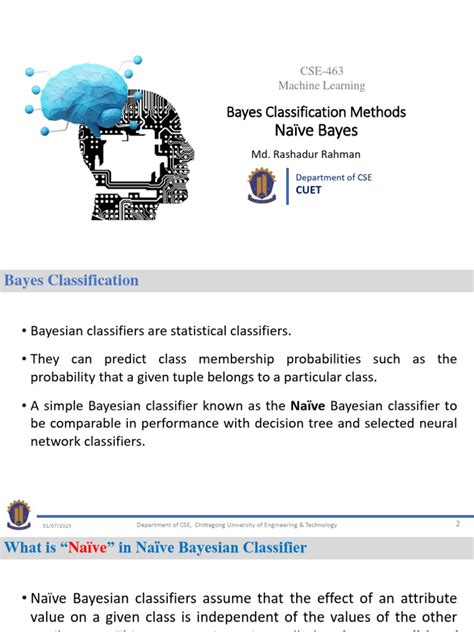 Image result for Write a Short Note On Bayesian Classification