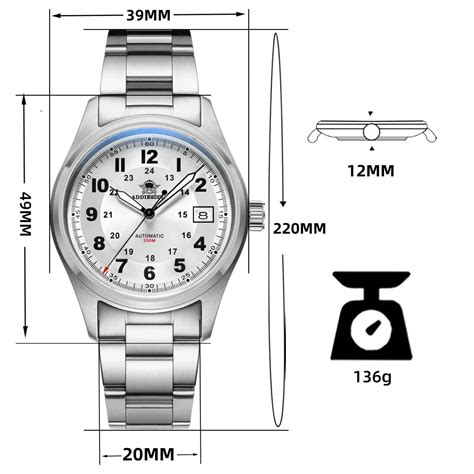 ADDIESDIVE® Men's Elegant Automatic Watch Diver 200M (AD2048) – DREAM ...
