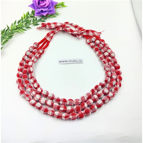 Beaded Fabric Necklace | Chahu