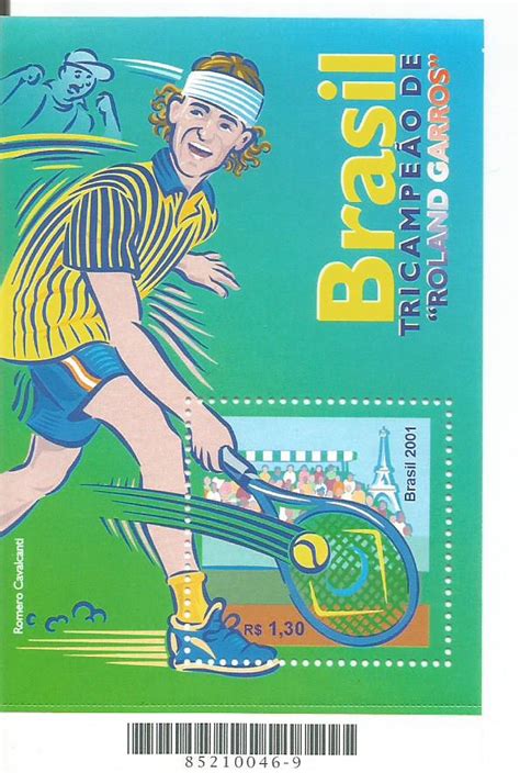 Roland Garros French Open Tennis 2019 – Stamps on Men’s Singles winners ...