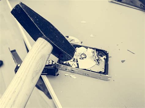 Image result for Destroying Computer Hard Drive