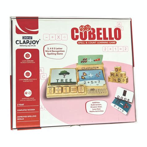 Clapjoy Cubello Spell & Learning Game for kids Buy Online