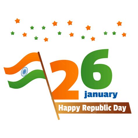 Happy Republic Day Vector Hd Images, 26th January Happy Republic Day ...