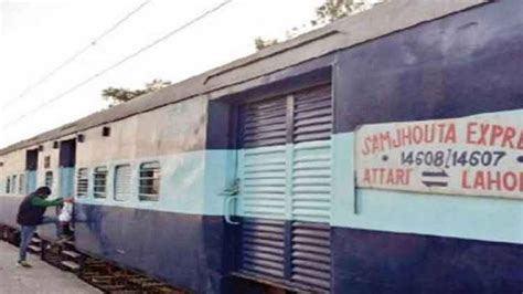 Railways has cancelled the operations of the Indo Pak Samjhauta Express ...