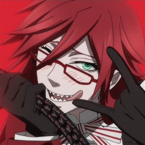 grell sutcliff˚₊ ☽ ˚ | Black butler anime, Black butler grell, Black ...
