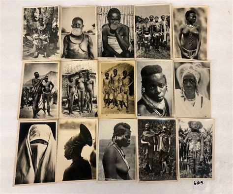 African Native People & Nudes 34 Postcards