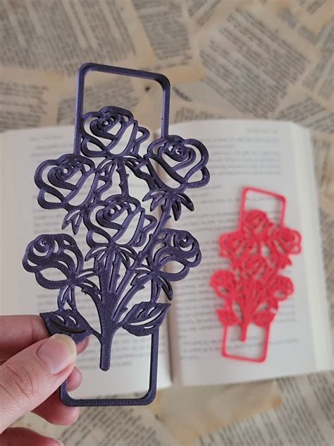Valentines Day Collection 3D Printed Bookmarks - Etsy