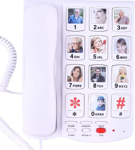 Dododuck amplified big button picture phone for India | Ubuy