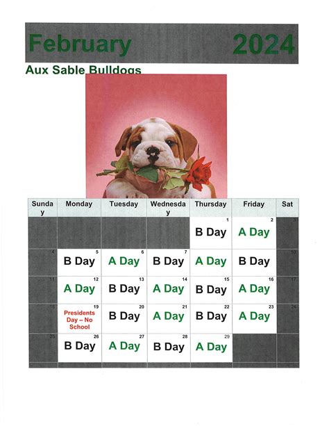 Daily Schedule | Aux Sable Middle School