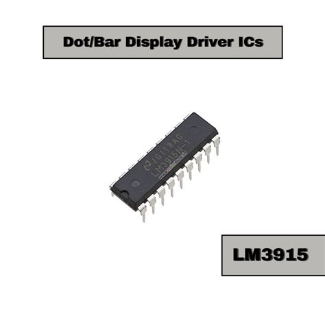 Buy Dot/Bar Display Driver ICs | Makerbazar