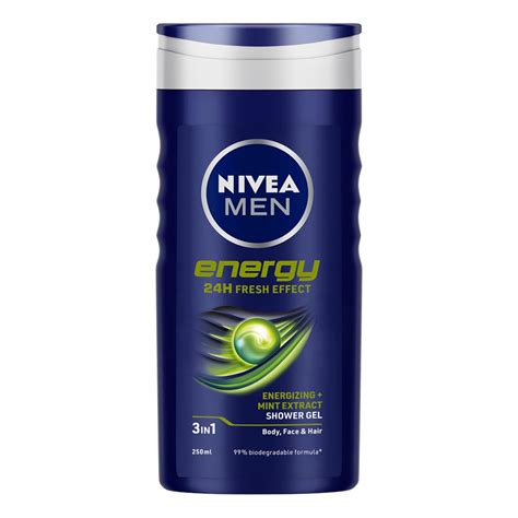 Buy Nivea Men Body Wash, Energy With Mint Extracts, Shower Gel For Body ...
