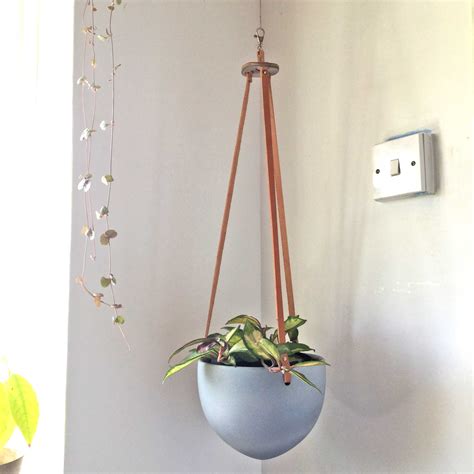 Ceiling Swivel Plant Hanger Grey Tan - WOLFRAM LOHR