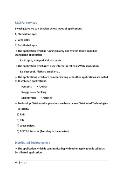 SOAP & Restful Web Services - RESTFul services : By using java we can ...