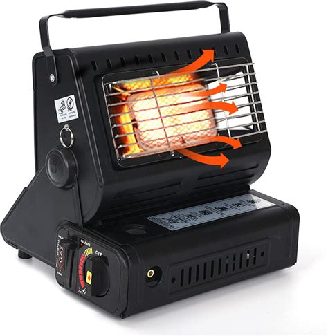 Offfay Portable Gas Heater, Camping Gas Heater, 1300W Gas Canister ...