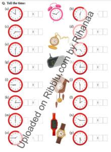 Image result for Class 2 Maths Time Chapter Match