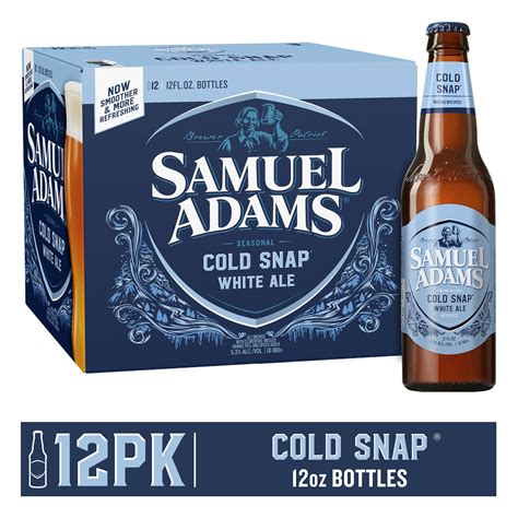 Samuel Adams Cold Snap White Ale Seasonal Beer - 12 India | Ubuy