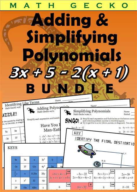 Image result for Polynomial Addition Examples
