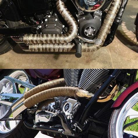 Motorcycle Exhaust Wrap, 2" x 50 Ft – Venom Motorsports USA