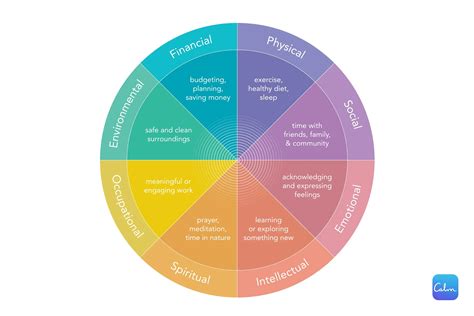 How to use a wellness wheel to boost your wellbeing — Calm Blog