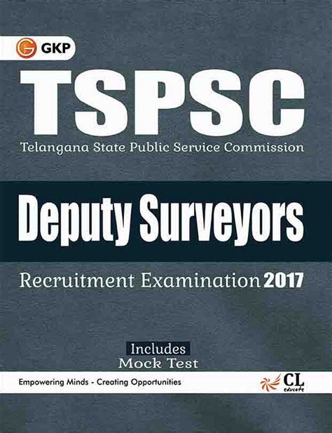 Buy TSPSC (Telangana State Public Service Commission) Deputy Surveyors ...