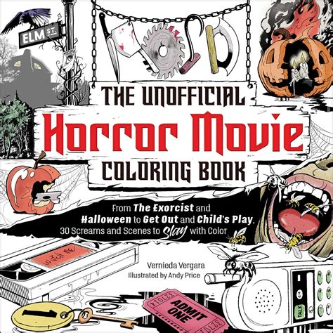 Horror Movie Coloring Pages