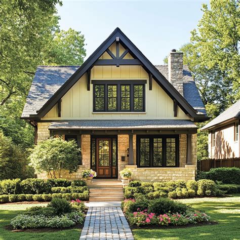 Neo Craftsman Home Exterior Color