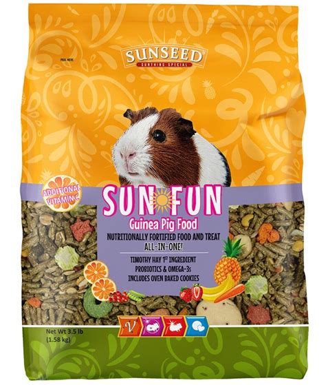 SunSeed Sun Fun Guinea Pig Food, 3.5 Pound - CountryMax