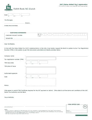 VAT (Value Added Tax) Registration - Fill and Sign Printable Template ...
