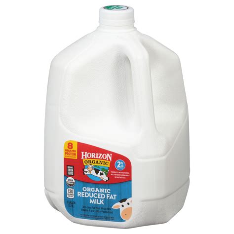 Horizon Organic High Vitamin D 2 Percent Milk, High Vitamin D Reduced ...