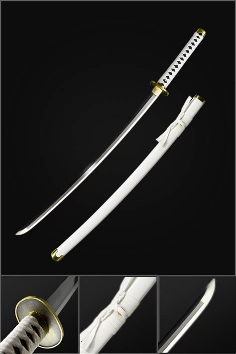 Handmade Anime Katana One Piece Roronoa Zoro's Wado Ichimonji Sword 10 ...