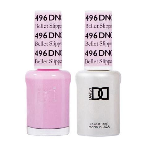 DND Daisy Nail Design - Gel & Lacquer Combo - Ballet Slipper 496 ...