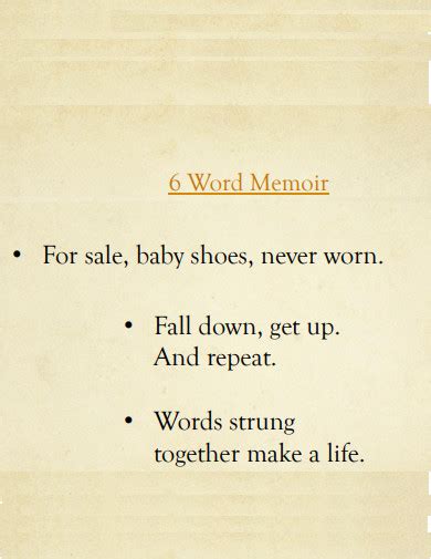 22+ Word Memoir Examples to Download