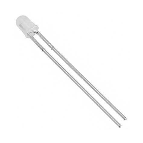 White Color Round LED Light Emitting Diode 3mm Buy in India
