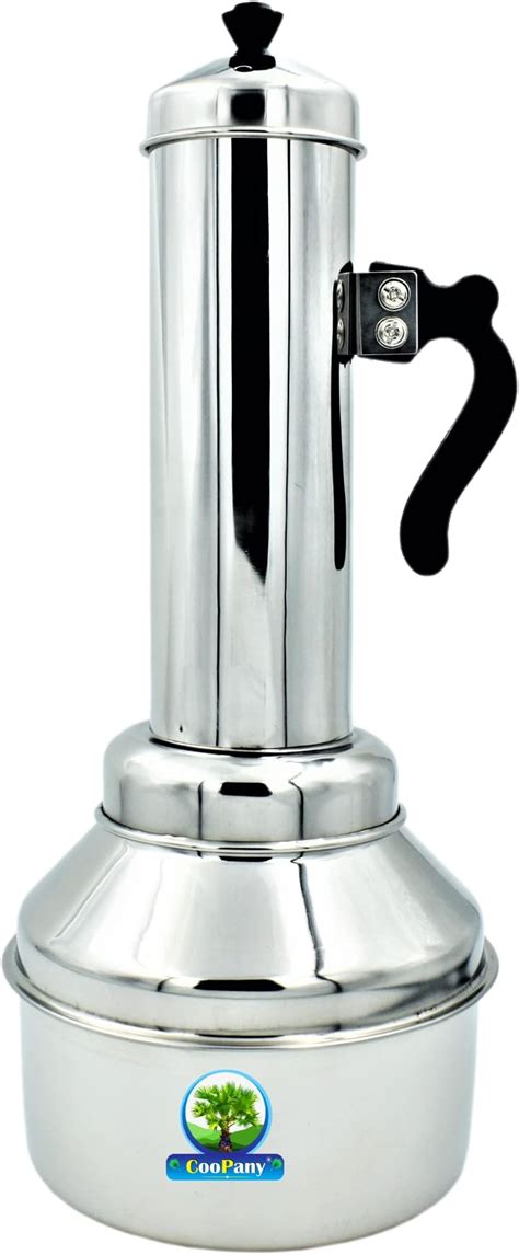 Coconut Stainless Steel Puttu Maker/ Puttu Kodam with Lid - 1 Unit ...