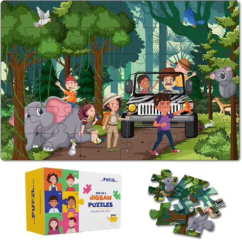 Buy TOYKRAFTT Puzzles for Kids for Age 5 to 7, Educational Games for 5 ...