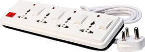 CAMERA MAN Choice Spike Guard 4 Anti Static Power Socket Extension ...