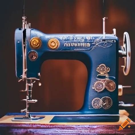 Sewing machine wearing sunglasses on Craiyon