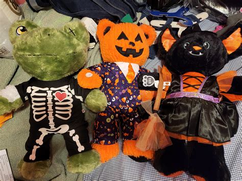 Halloween bears : r/buildabear
