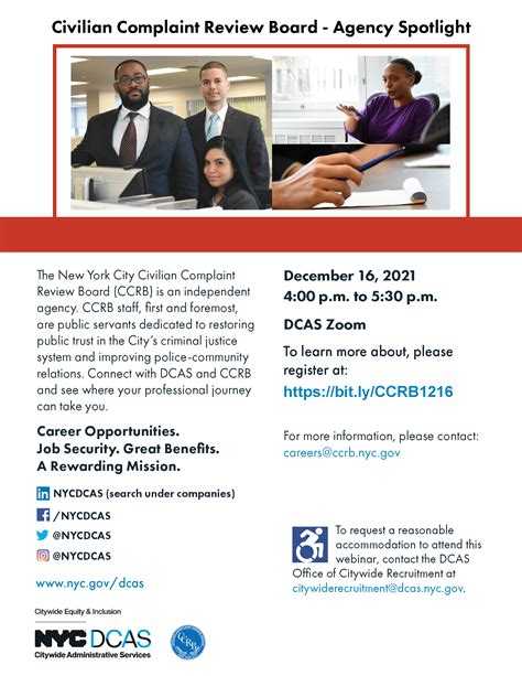 New York City Civilian Complaint Review Board (CCRB) Agency Spotlight ...