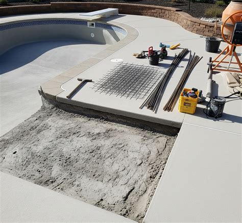 Repair Broken Concrete Slab Pool Deck – Step-by-Step Guide