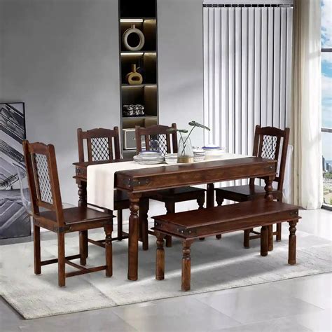 Sheesham wood 6 Seater Dining Sets