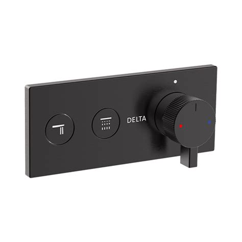 Choice Dway Push Button Shower Mixer Trim | Delta Modern Shower Control