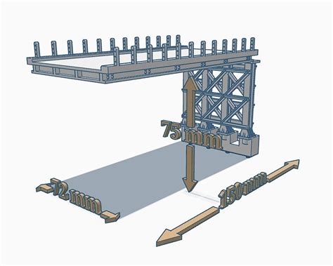Road Bridge Extension Kit -1: Straight Span and Tall Bent – Precision ...