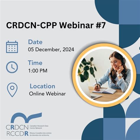 Mark your calendars for the CRDCN-CPP Webinar #7 on December 5, 2024 ...