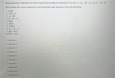 Image result for How to Expand Boolean Expression