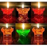 Buy CraftVatika 3D Reflection Diya, Diwali Decoration Items for Home ...
