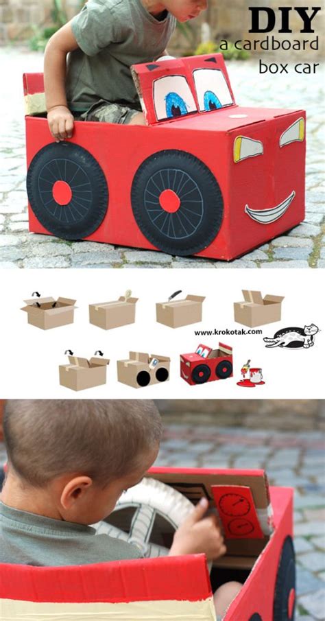Image result for Cardboard Box Car Tutorial