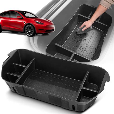 Amazon.com: YHTAUTO Front Trunk Organizer Compatible with Tesla Model Y 2020 2021 2022 2023 2024 ...