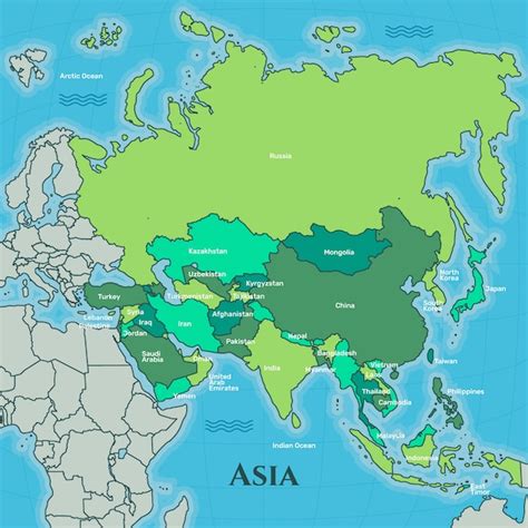 Asia Map Drawing 的图像结果