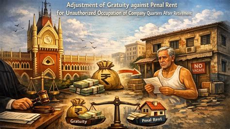 HC Allows Deduction of Penal Rent from Gratuity for Unauthorised ...